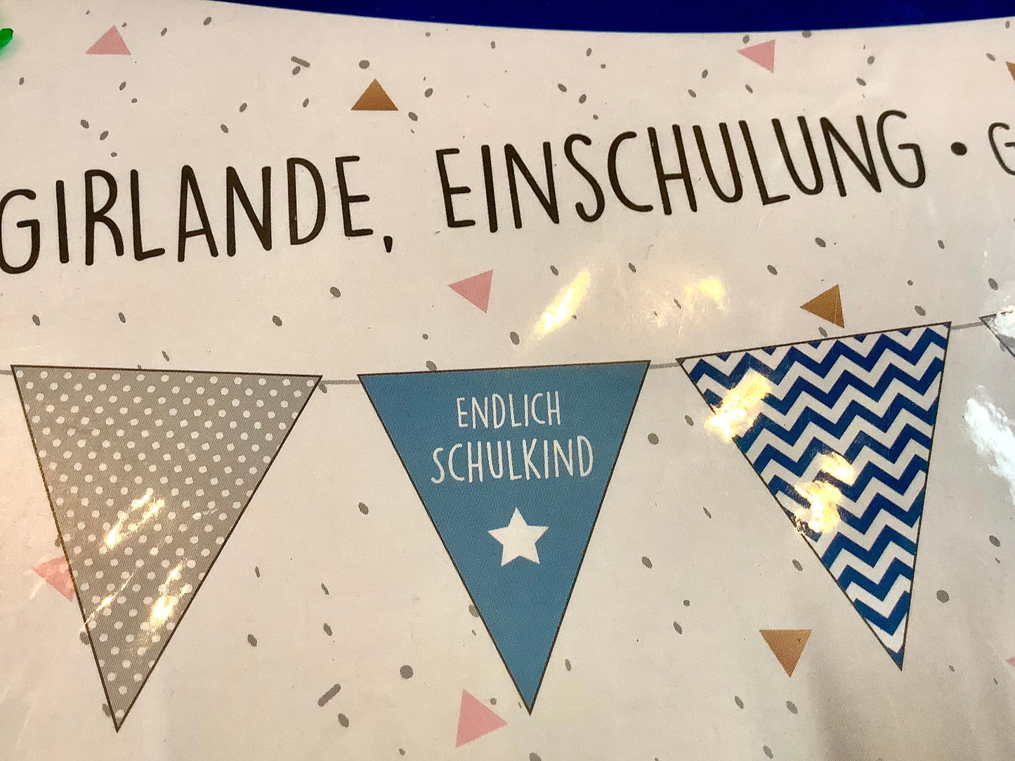 Einschulungs-Girlande Stylex