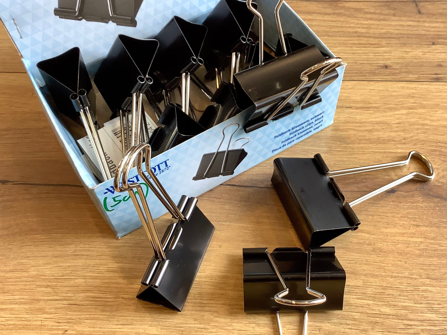 Foldback-Clips schwarz