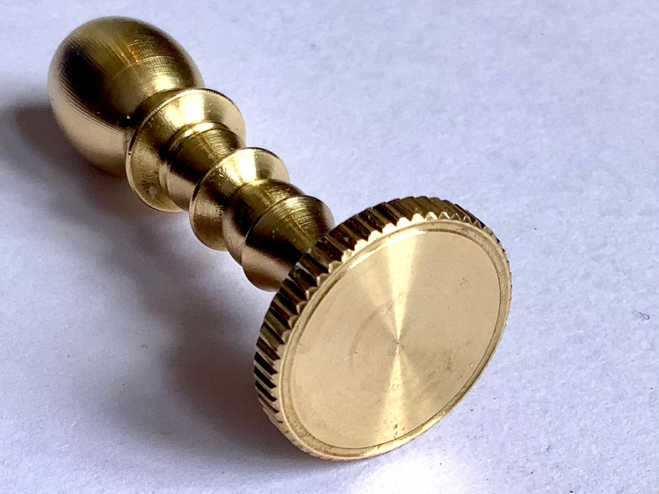 Messing-Siegel 1,7 x 4,5 cm°