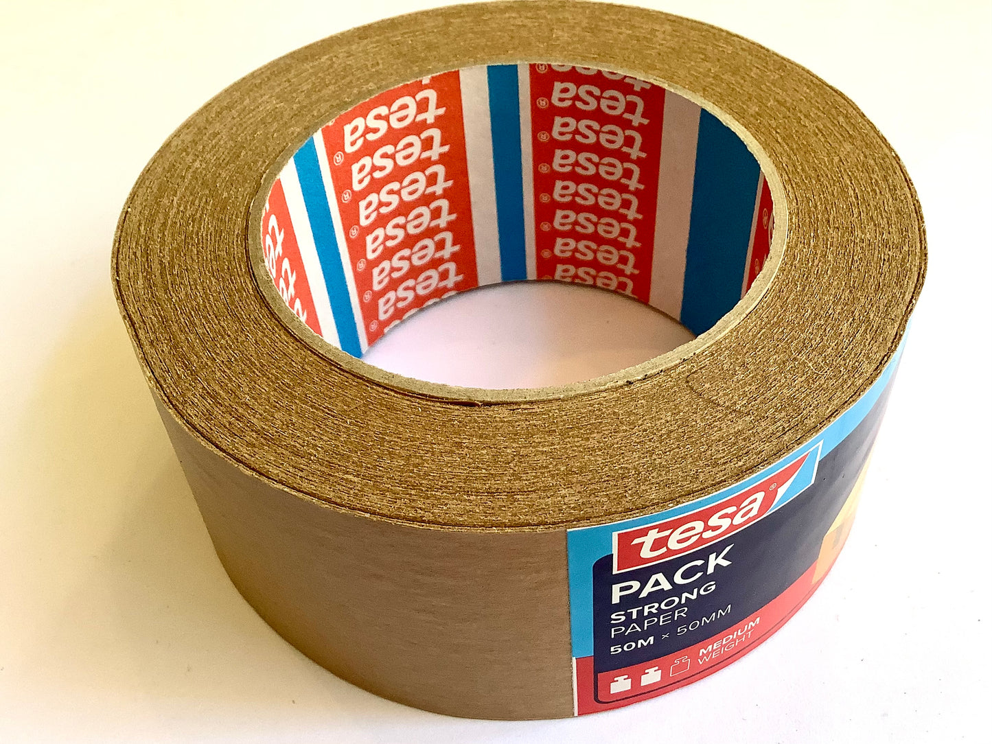 tesa Papierpackband braun 50m 5cm