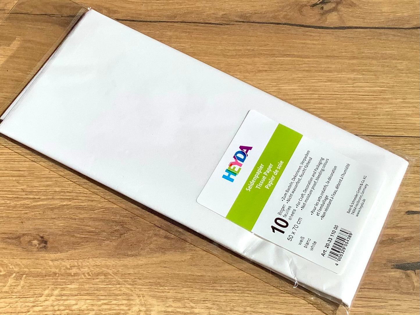 Seidenpapier 50x70cm Heyda 20g°