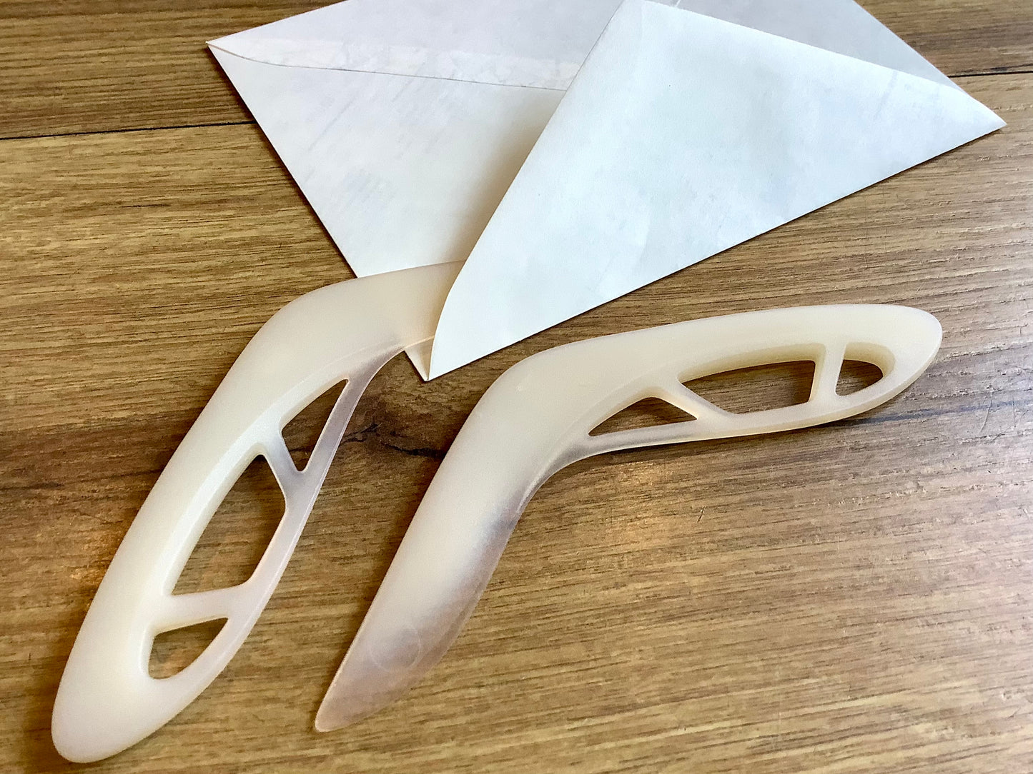 Brieföffner aus Recycling-Plastik
