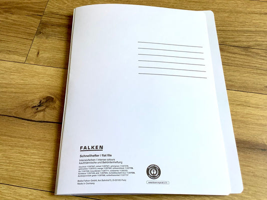 Schnellhefter intensiv Falken A4 Recycling 240g° - Polly Paper - Umweltfreundliche Schreibwaren