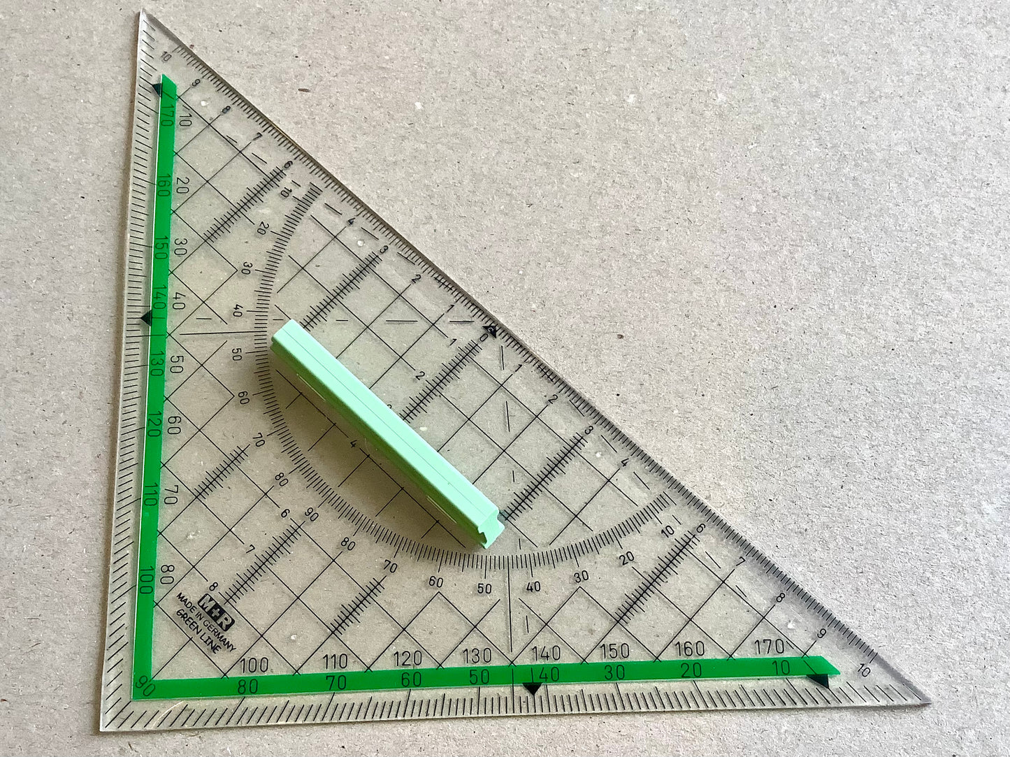Geodreieck Greenline Bio-Kunststoff 20cm M+R