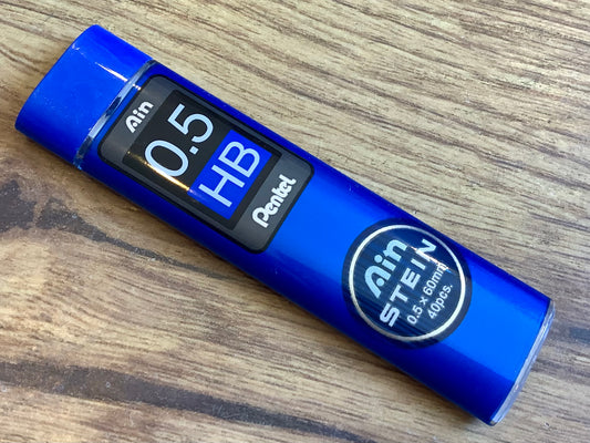 Feinminen 0,5mm 40 Pentel 40 Hi-Polymer Ain Stein° - Polly Paper - Umweltfreundliche Schreibwaren