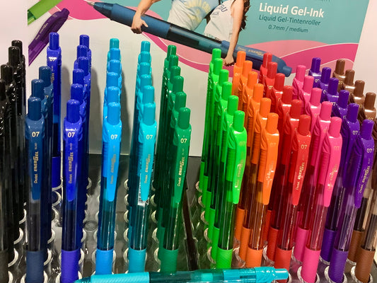 Gelschreiber EnerGel-X 0.7 Pentel BL107 84% recycelt - Polly Paper - Umweltfreundliche Schreibwaren