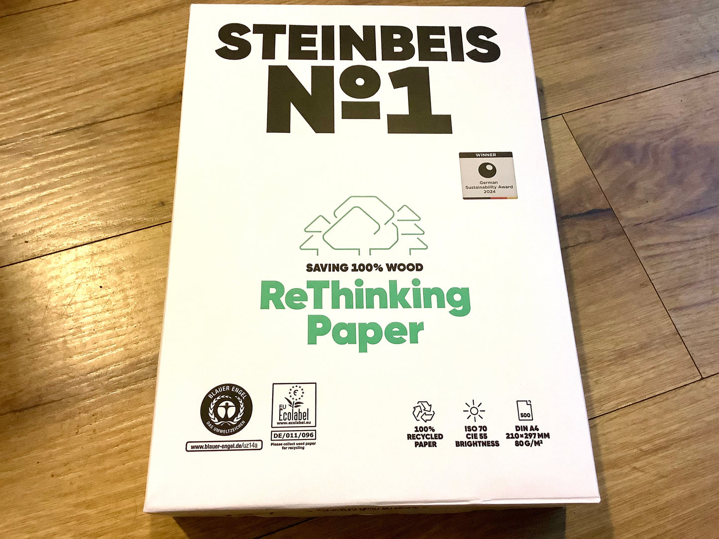 Druckerpapier N°1 Steinbeis A4 80g - Polly Paper - Umweltfreundliche Schreibwaren