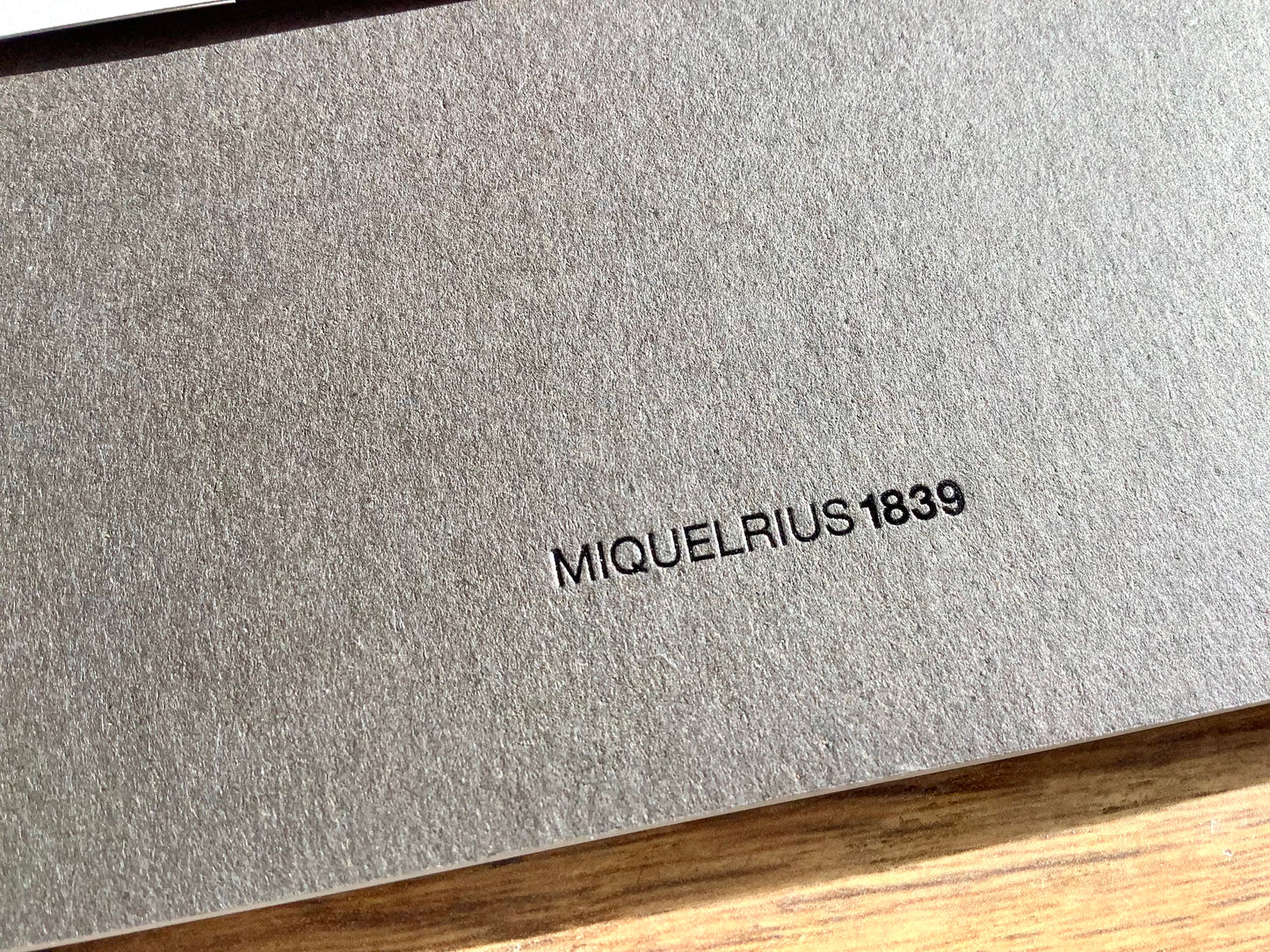 Notizheft A5 blanko "1839" Miquelrius - Polly Paper - Umweltfreundliche Schreibwaren