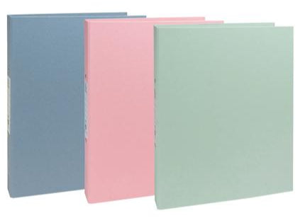 Ringbuch Recycled pastell 2 Ringe A4°