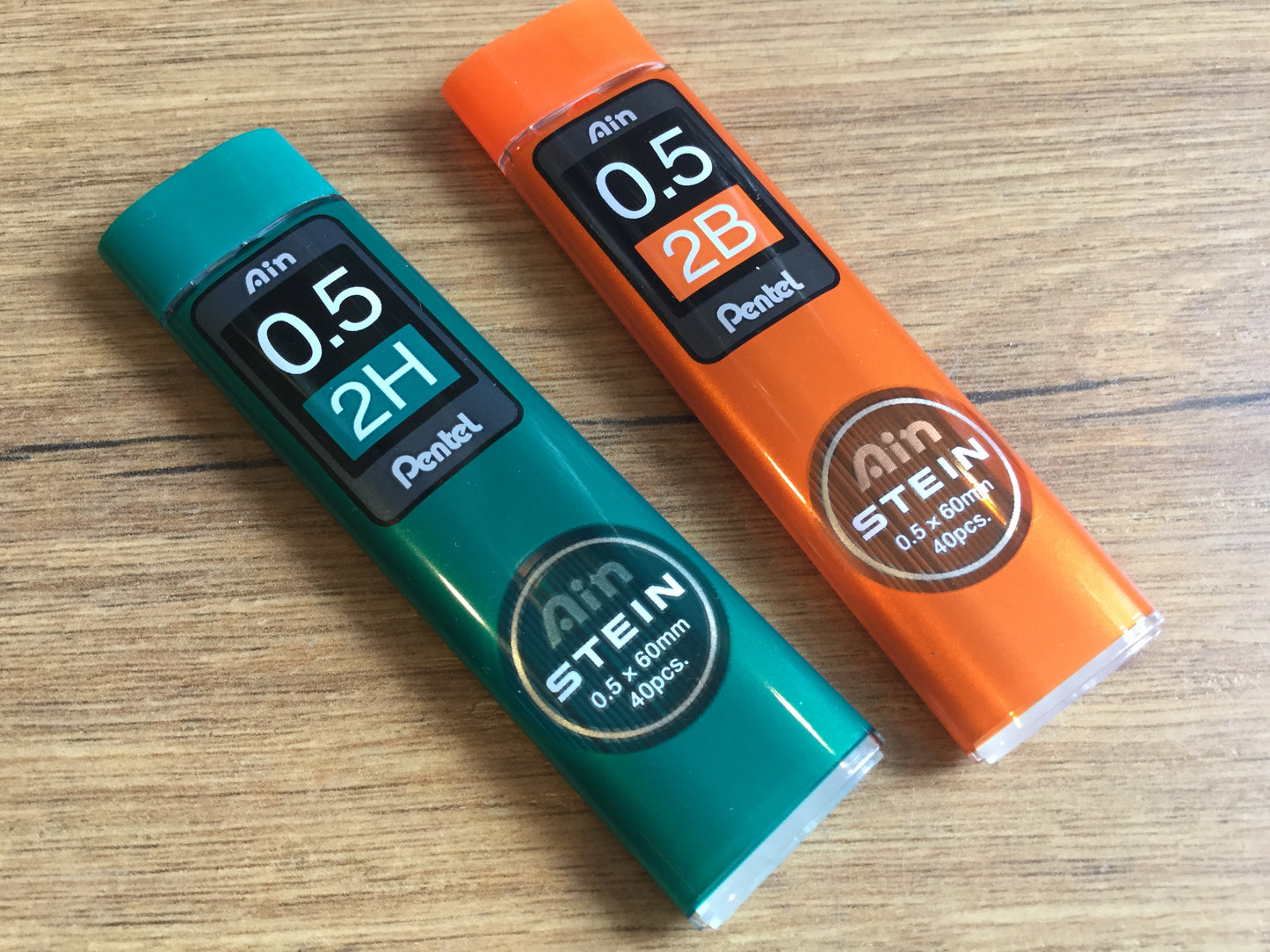 Feinminen 0,5mm 40 Pentel 40 Hi-Polymer Ain Stein° - Polly Paper - Umweltfreundliche Schreibwaren