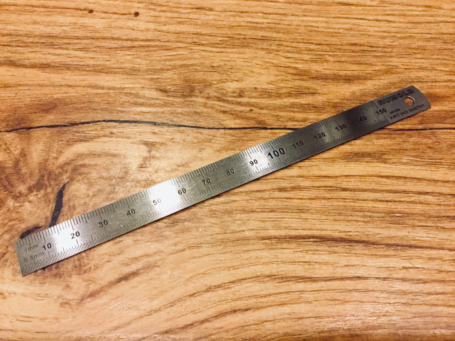Stahllineal 15cm (Rumold)