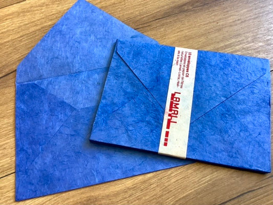Briefumschläge 10x C6 Nepalpapier Lamali° - Polly Paper - Umweltfreundliche Schreibwaren