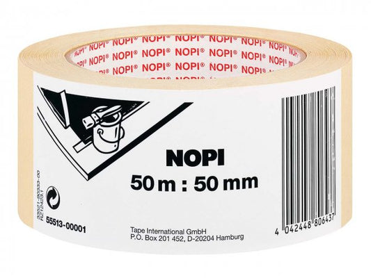 Krepp-Klebeband nopi 50m gelb° - Polly Paper - Umweltfreundliche Schreibwaren