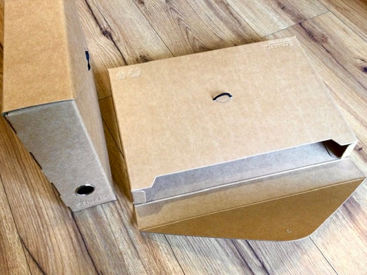 Dokumentenbox Projektbox kraftbraun° - Polly Paper - Umweltfreundliche Schreibwaren