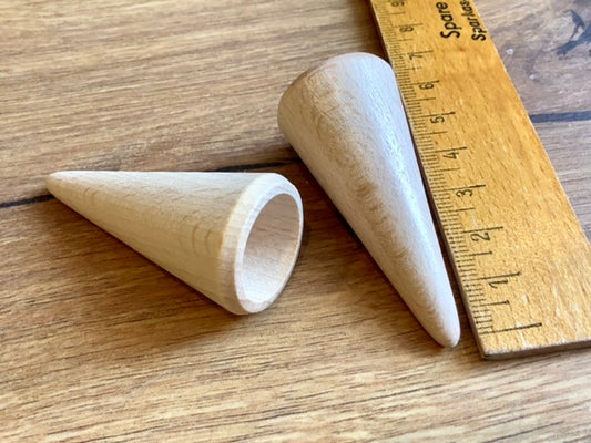 Schultüten-Holzspitze Spitzenschutz 55mm