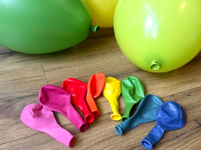 Luftballon farbig 90cm-Umfang einzeln - Polly Paper - Umweltfreundliche Schreibwaren