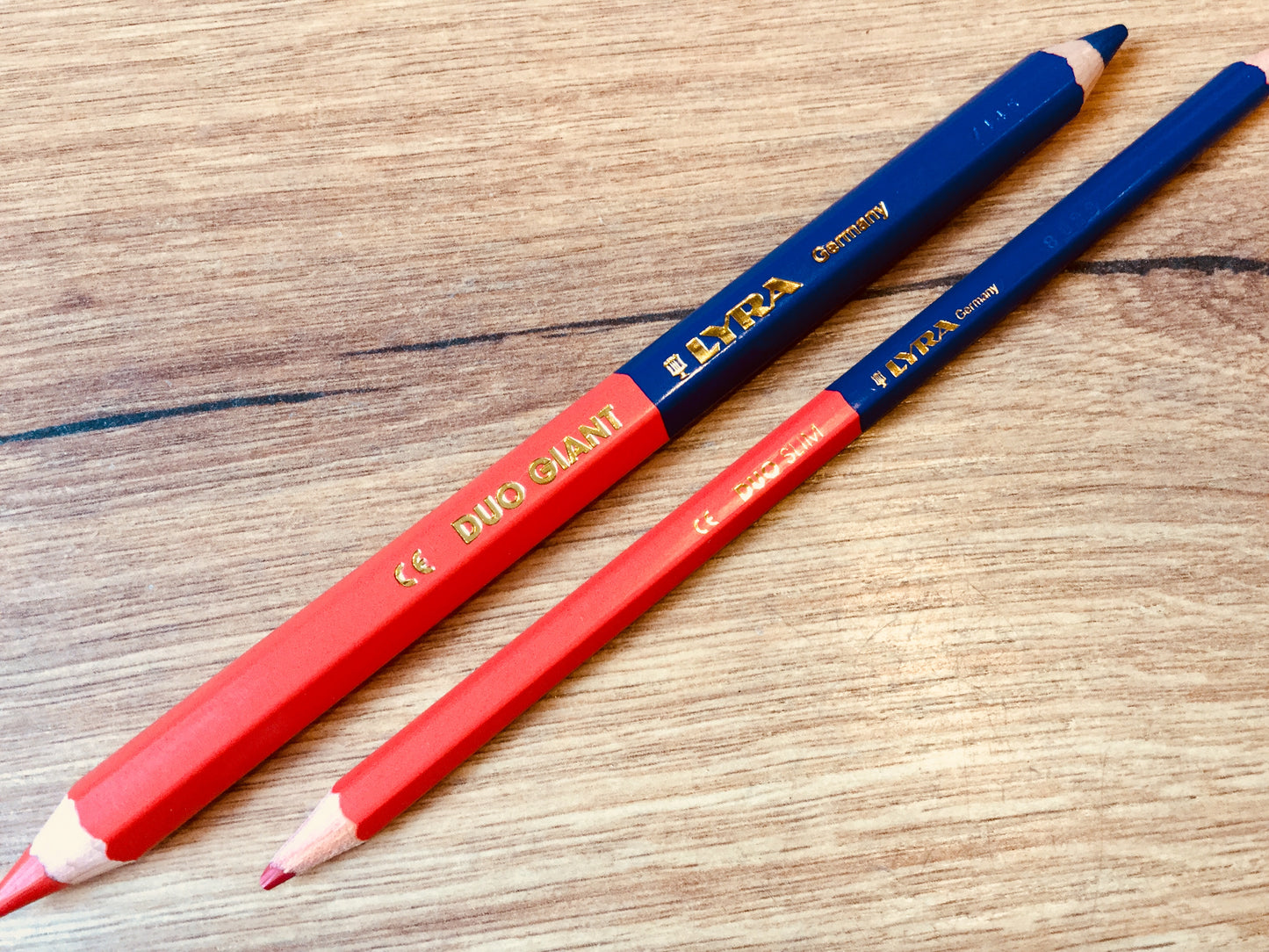 LYRA Duo rot/blau Silbenstift° - Polly Paper - Umweltfreundliche Schreibwaren