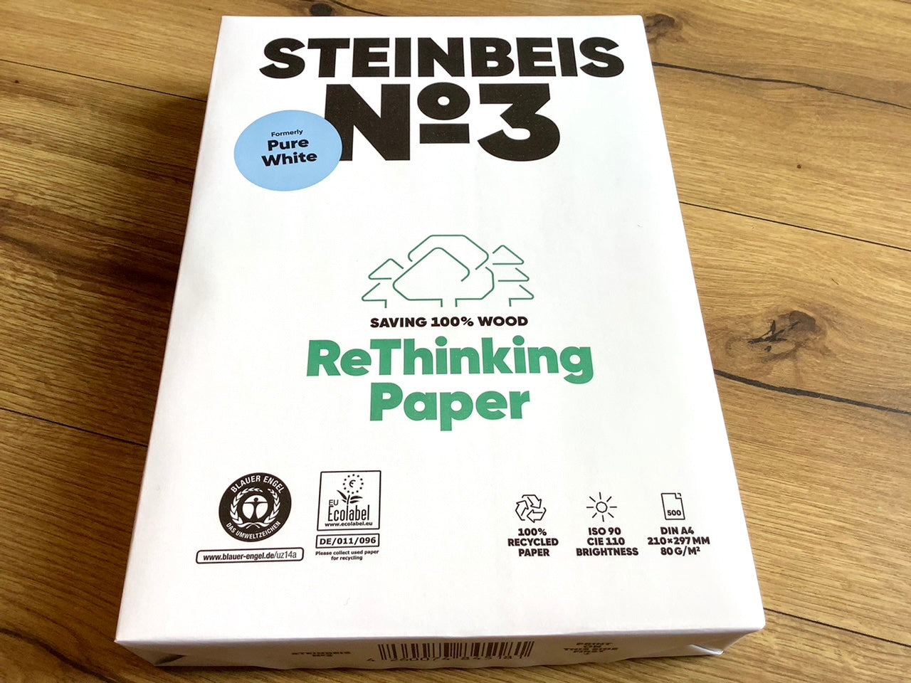 Druckerpapier N°3 Steinbeis A4 80g 500Bl. - Polly Paper - Umweltfreundliche Schreibwaren