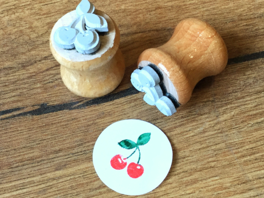 Ministempel Bordschätze Kirsche