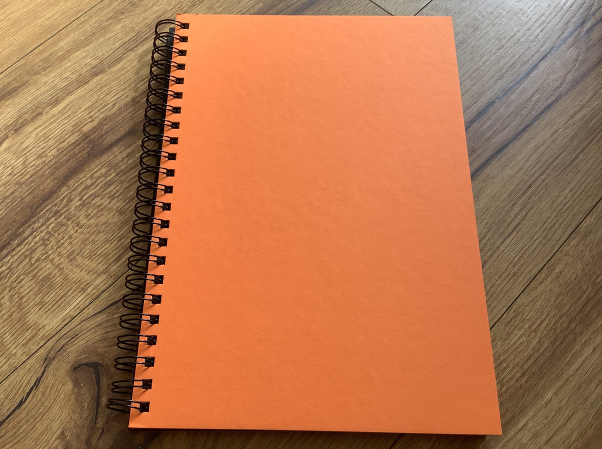 Spiralbuch Feldbuch A4 blanko Skizzenbuch 100g° - Polly Paper - Umweltfreundliche Schreibwaren