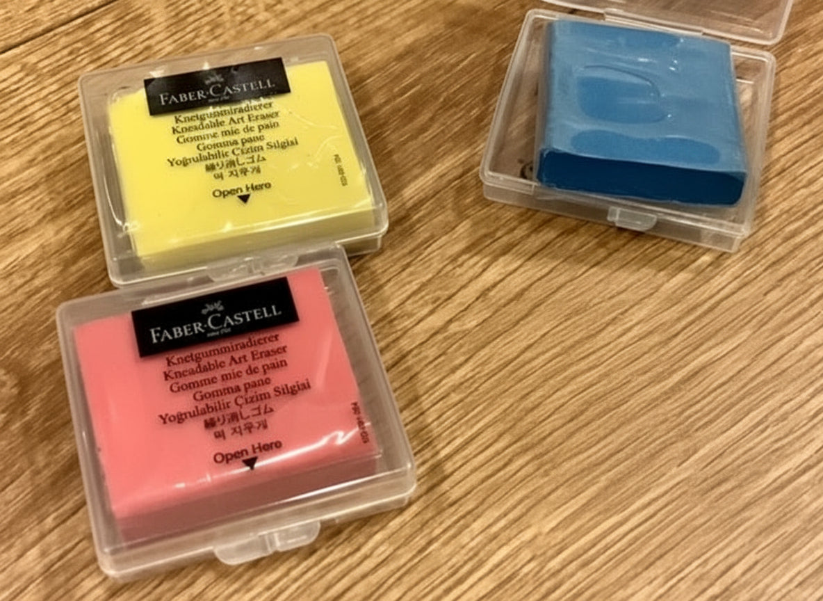 Knetradierer farbig Faber-Castell°