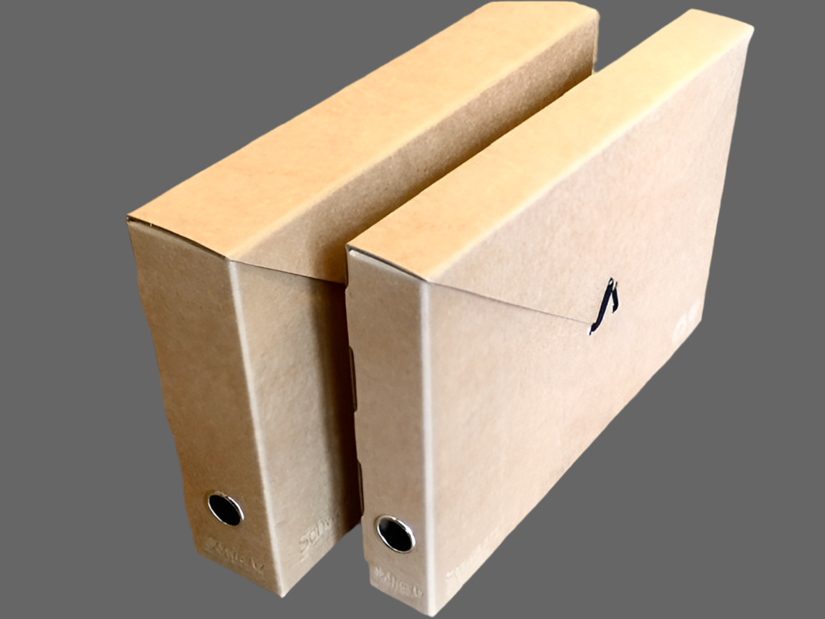 Dokumentenbox Projektbox kraftbraun° - Polly Paper - Umweltfreundliche Schreibwaren
