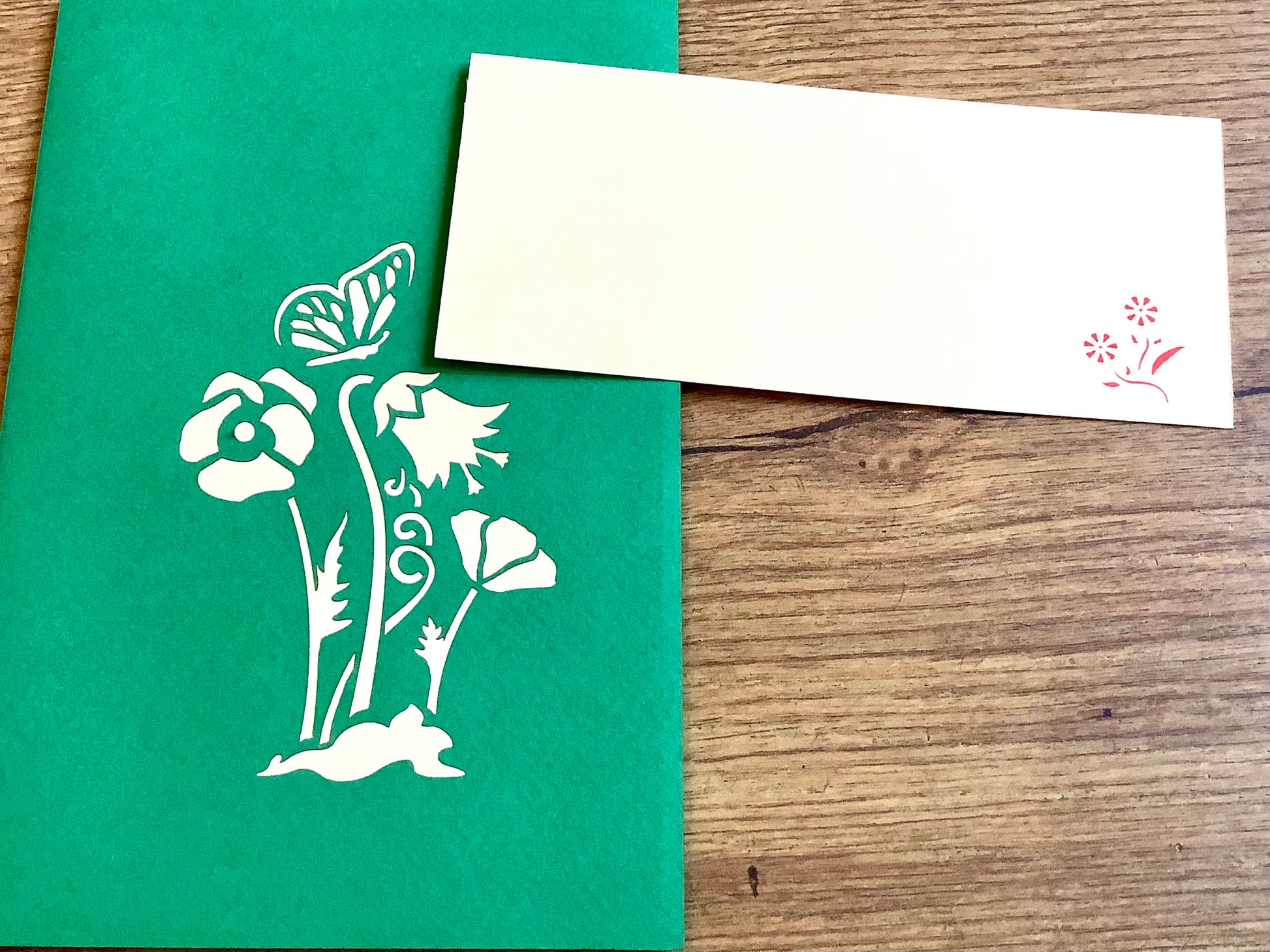 3D-Karte Pop-up Blumenwiese Sommerblumen - Polly Paper - Umweltfreundliche Schreibwaren
