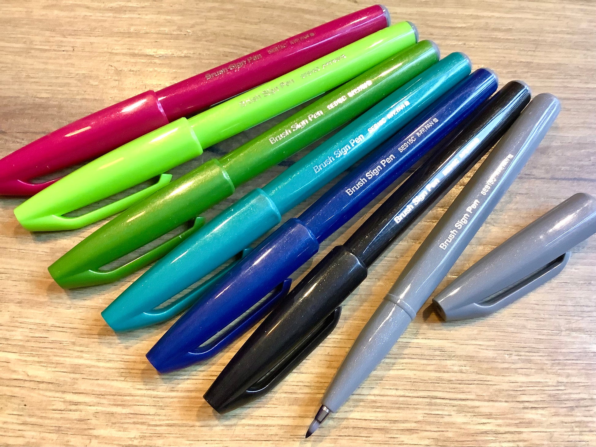 Brush Sign Pen Faserschreiber Pentel° - Polly Paper - Umweltfreundliche Schreibwaren
