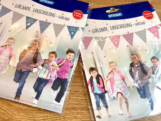 Einschulungs-Girlande