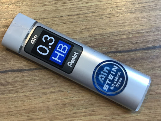 Feinminen 0,3mm Pentel 15 Hi-Polymer Ain Stein°