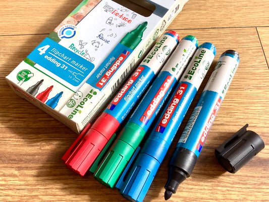 Flipchartmarker Edding Ecoline° - Polly Paper - Umweltfreundliche Schreibwaren
