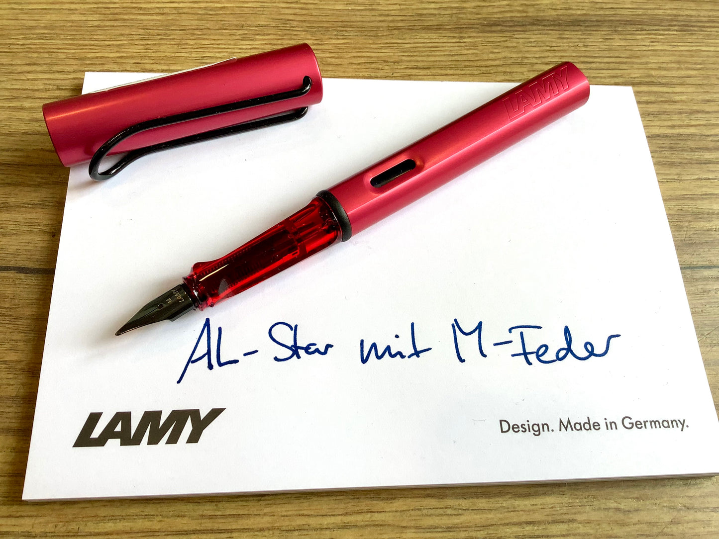 Lamy AL-star Füllhalter Aluminium°