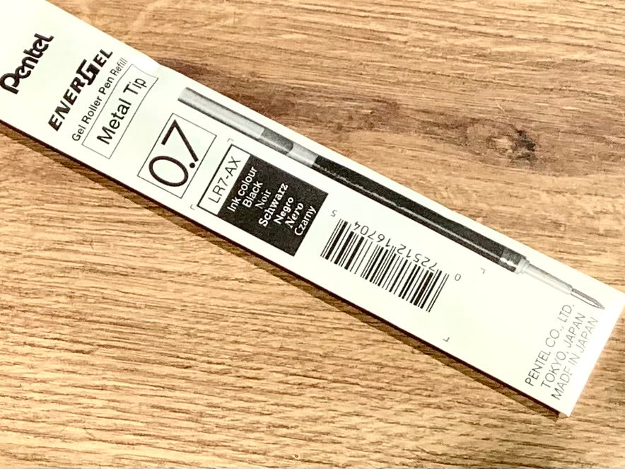 Schwarze Gelmine-energel-Pentel