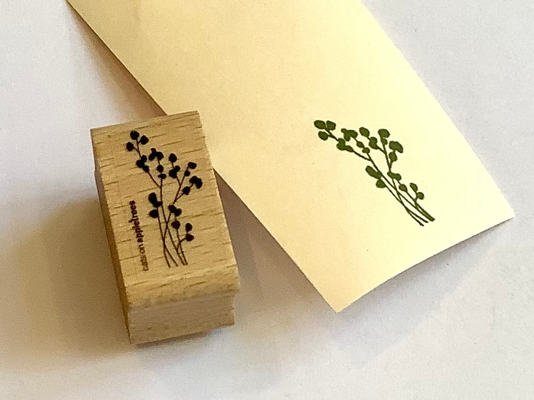 Holzstempel Pflanzen (Cats on appletrees)° - Polly Paper - Umweltfreundliche Schreibwaren