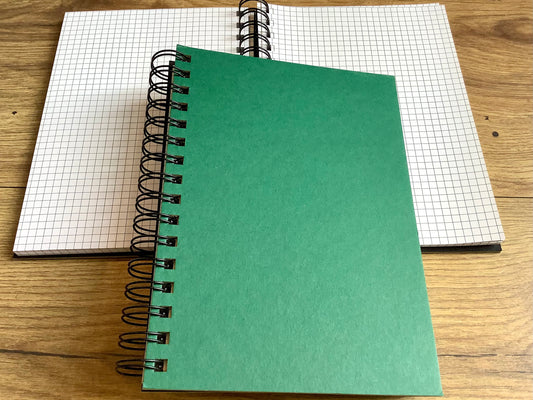 Feldbuch A5 kariert 90 Bl. 90g/m² ° - Polly Paper - Umweltfreundliche Schreibwaren