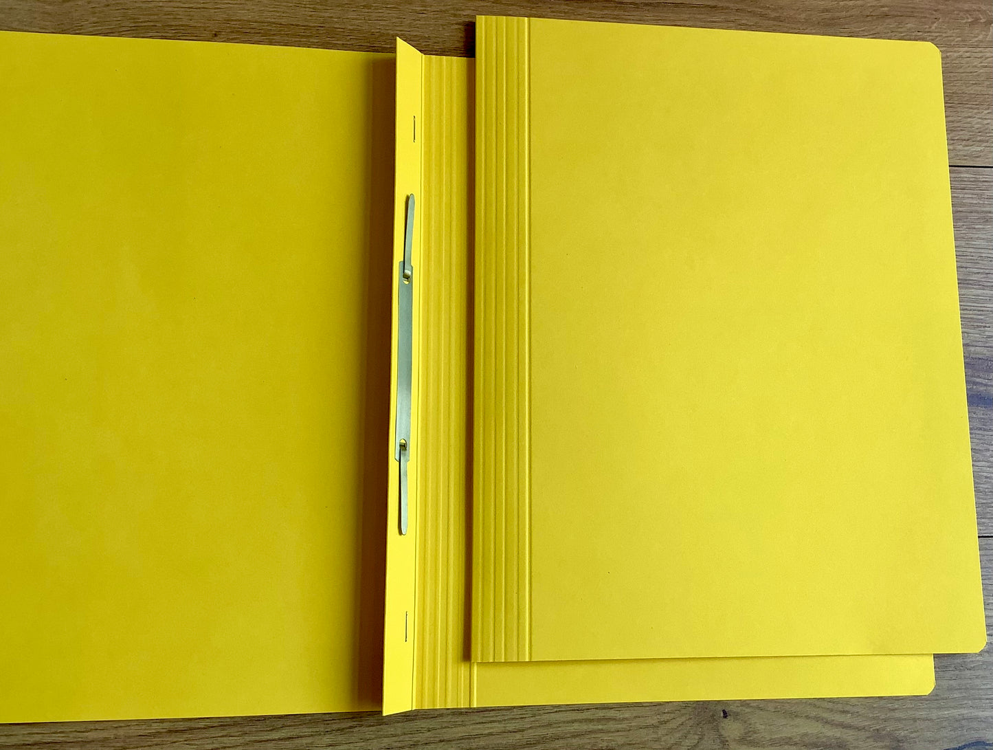 Schnellhefter blanko 320g/m² memo gelb - Polly Paper - Umweltfreundliche Schreibwaren