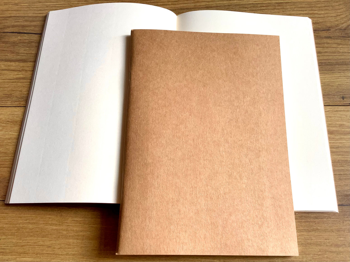 Notizheft A5 braun blanko WUP 32Bl. - Polly Paper - Umweltfreundliche Schreibwaren