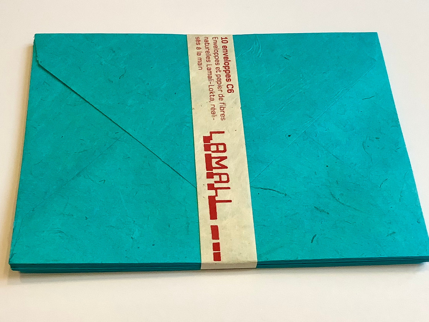 Briefumschläge 10x C6 Nepalpapier Lamali° - Polly Paper - Umweltfreundliche Schreibwaren