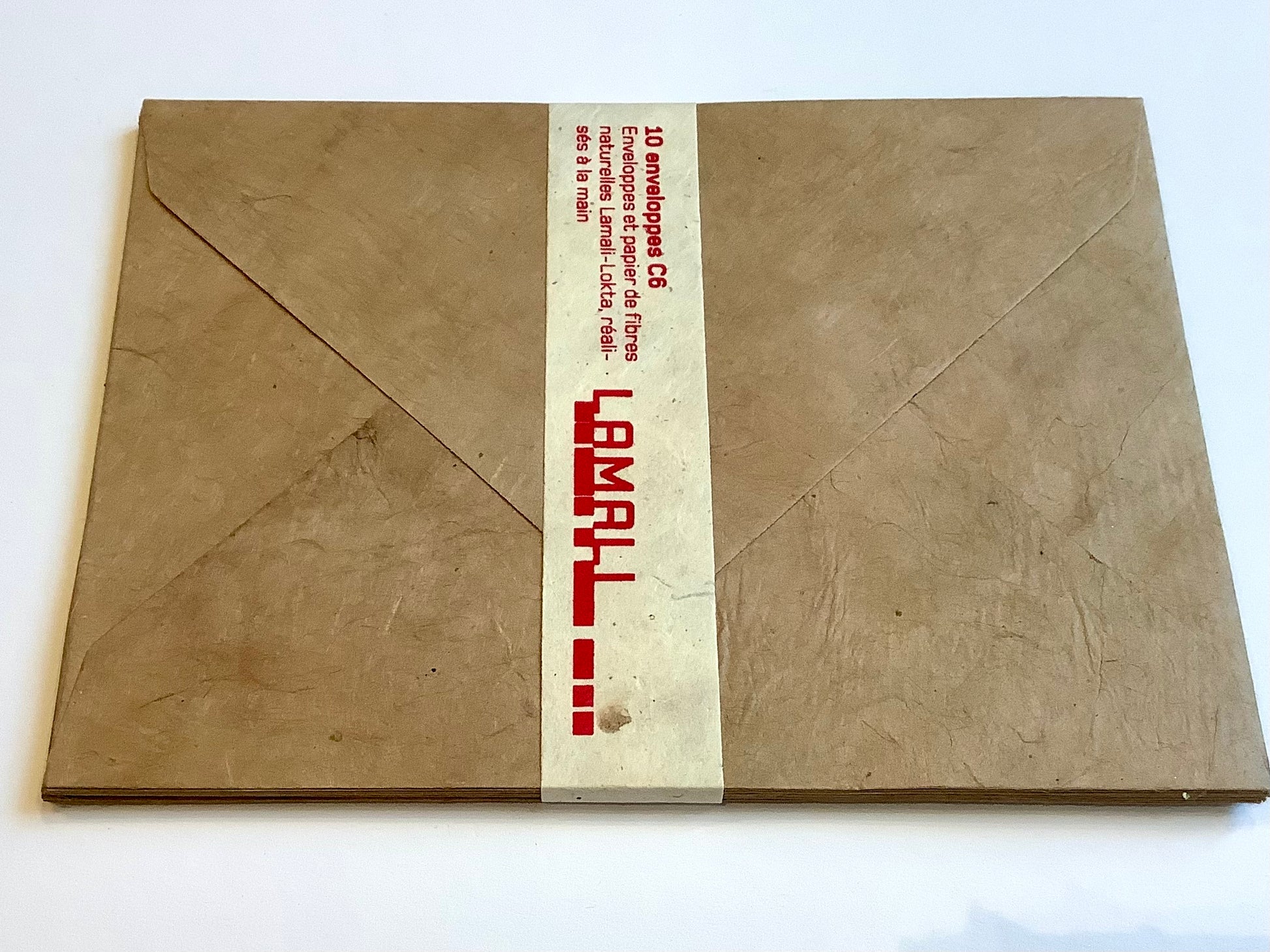 Briefumschläge 10x C6 Nepalpapier Lamali° - Polly Paper - Umweltfreundliche Schreibwaren