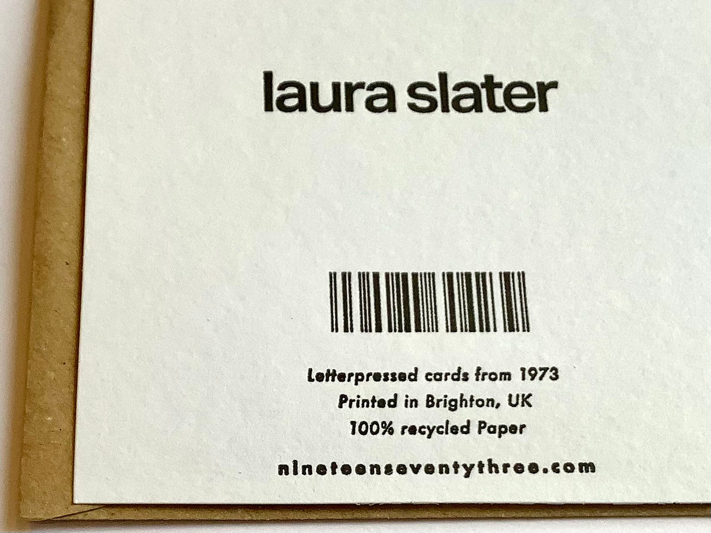 Grußkarte Vasen Brancusi Studio (Laura Slater, 1973)