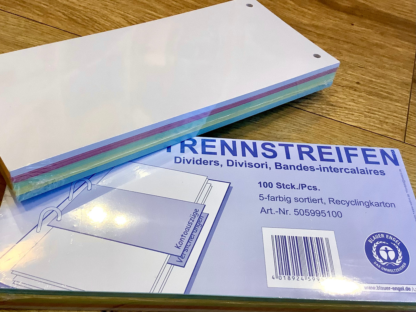 Trennstreifen 100er-Pack Recycling wekre° - Polly Paper - Umweltfreundliche Schreibwaren