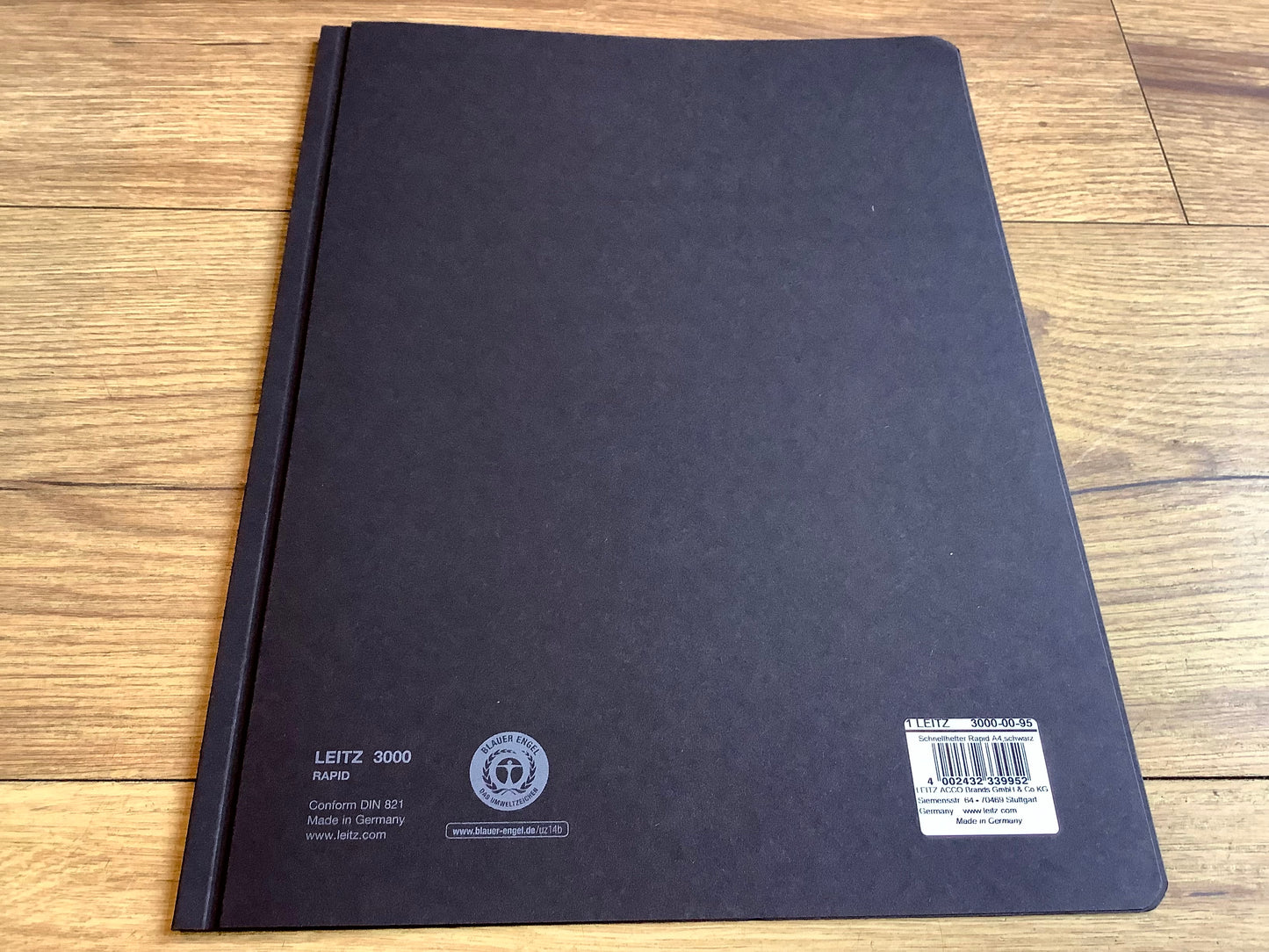 LEITZ Schnellhefter 3000 schwarz rapid RC