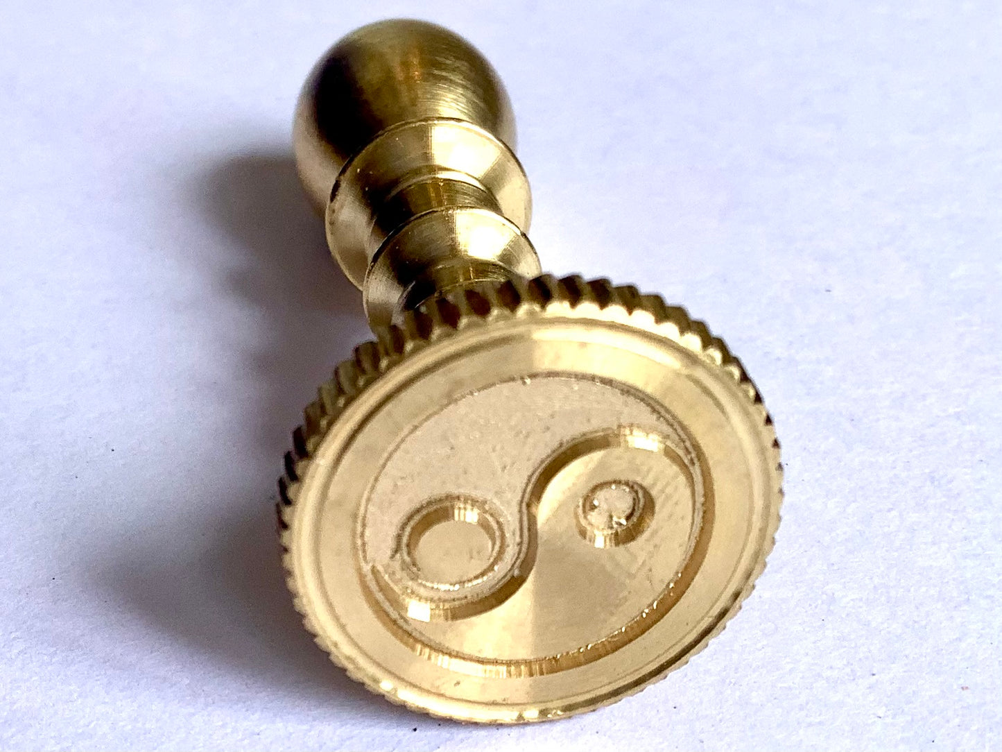 Messing-Siegel 1,7 x 4,5 cm°