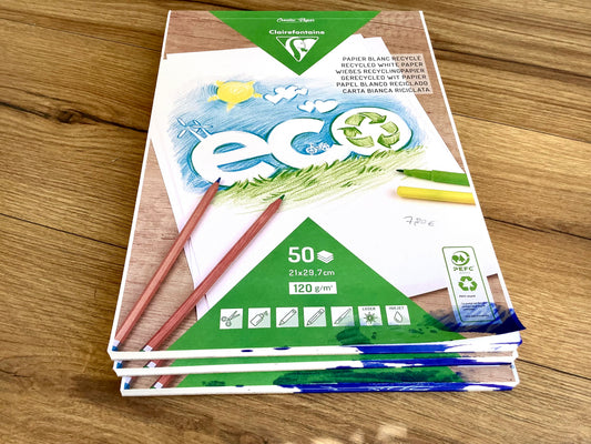 Zeichenblock eco A4 120g 50Bl RC