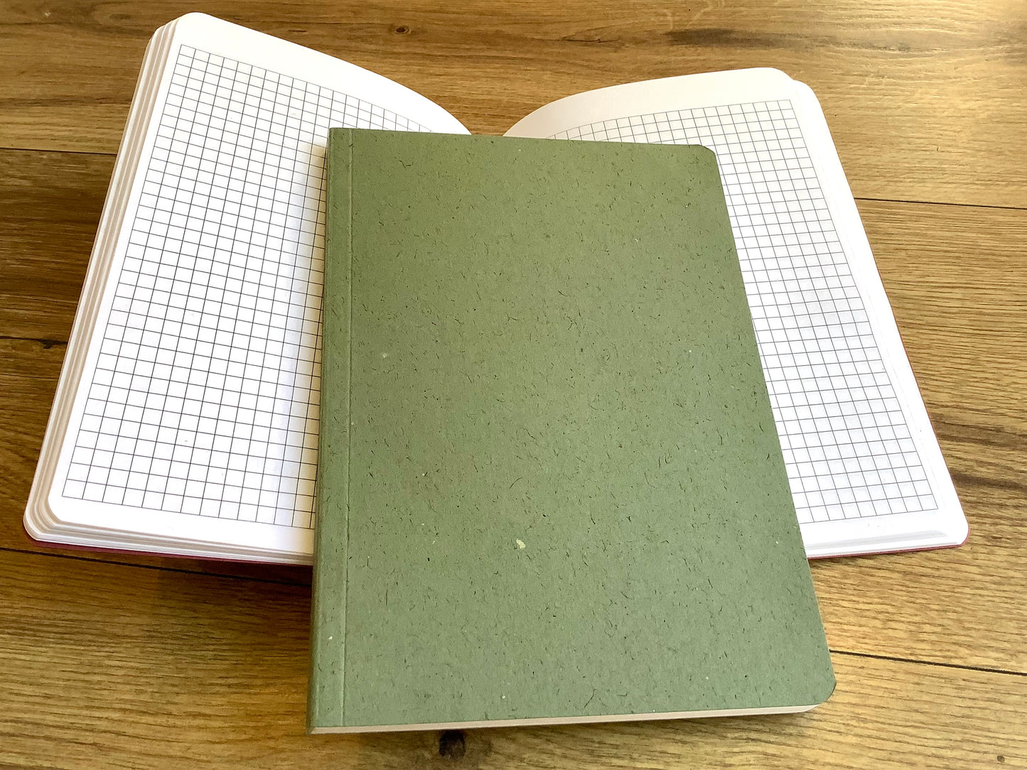 Notizbuch A5 gebunden Sigel Re-Upcycling vegan°