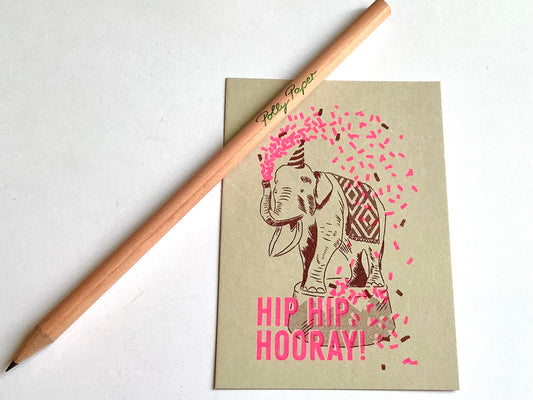 Mini-Karte Hip Hip Hooray! (Togethery) A7