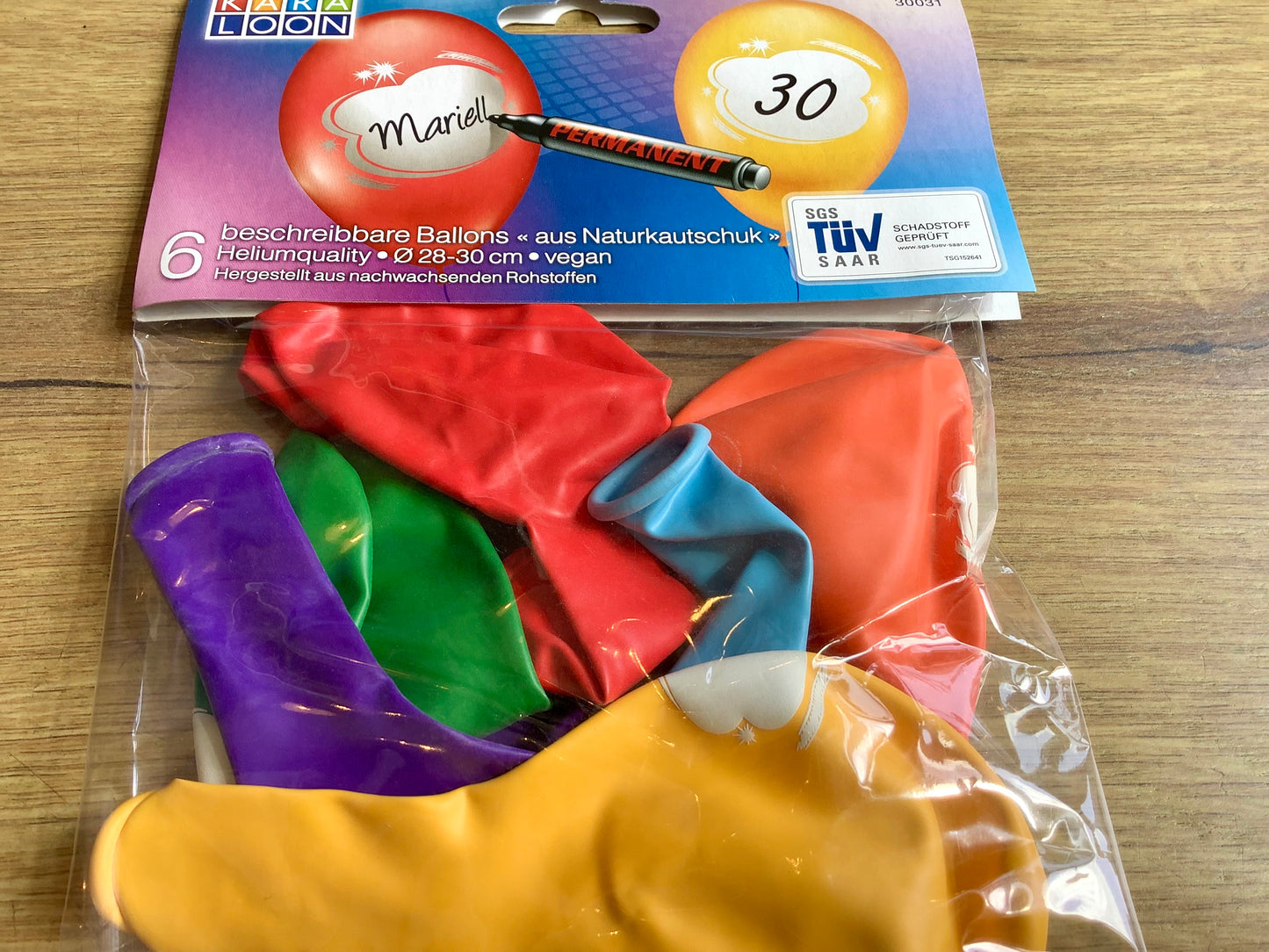 Luftballons zur Einschulung Kautschuk Schulstart°