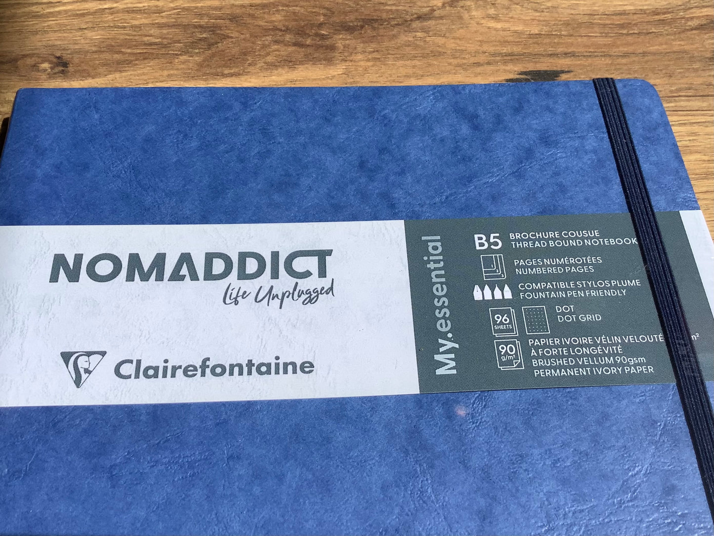 Notizbuch B5 Bullet Journal 192 nummerierte Seiten 90g Clairefontaine MyEssential