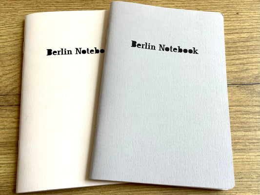 Berlin Notebook undatierter Kalender A6 1 Quartal°