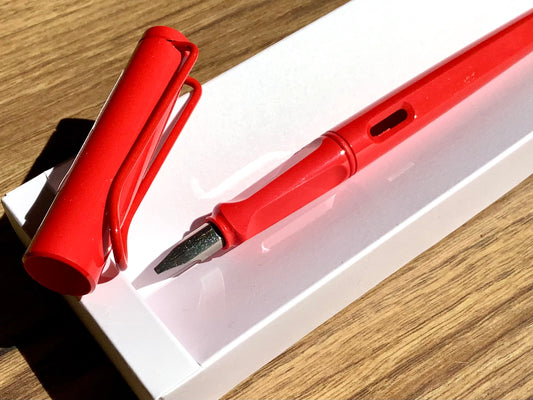 Füller LAMY Joy rot 1,9mm-Feder Kalligrafie-Füller